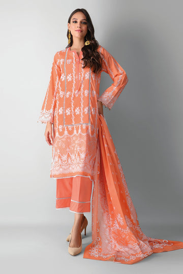 A210522 Pink Khaadi Autumn Collection 2021